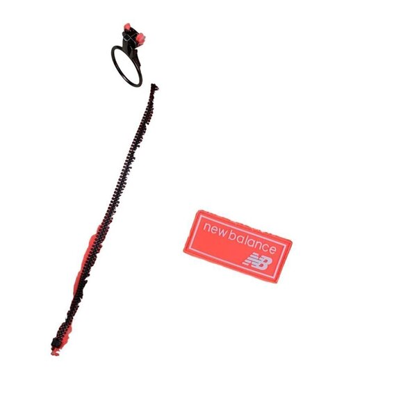 NEW Balance Cream 1/2 Zip Teddy Hoodie Pink accents Kangaroo Pocket Large - Picture 2 of 8